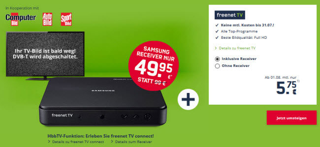 46++ Freenet tv briefumschlag im bild , TV DVBT2 Angebot DVBT2 4 Monate gratis › MobilfunkTalk.de